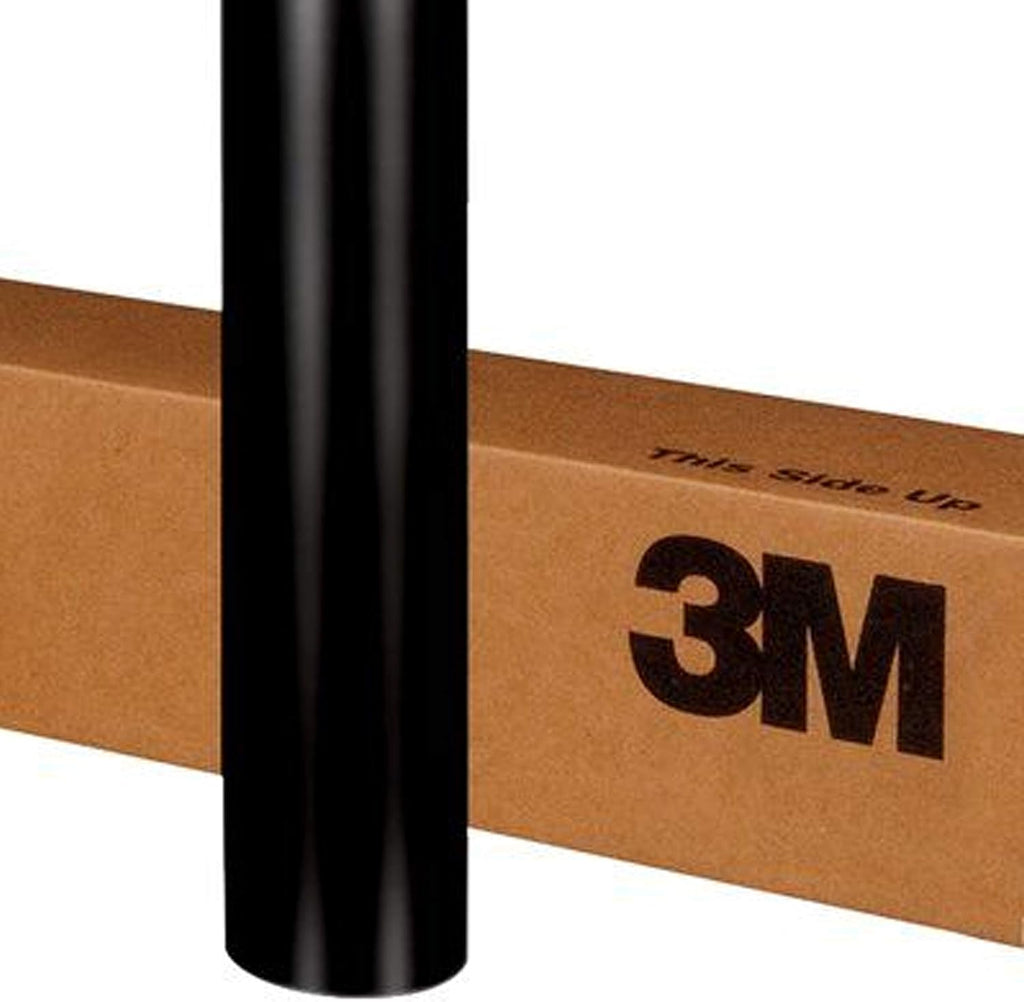 Satin Black 5ft x 6ft Car Wrap Vinyl Film Pack of 2 C485