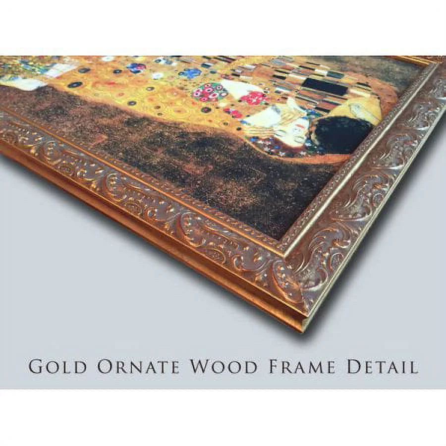 Gold Ornate Wood Framed Art Print N5420