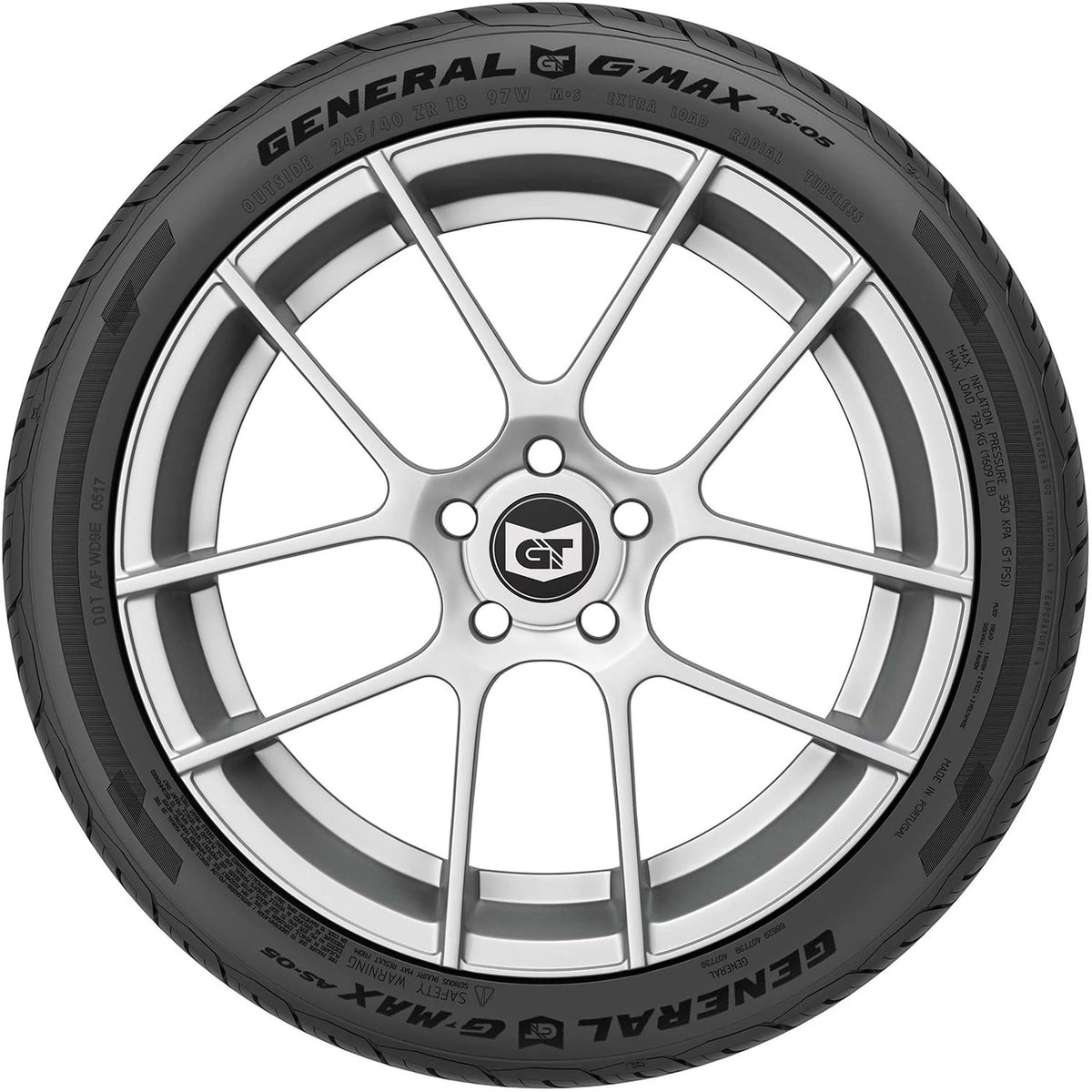 245/40ZR19 98W XL All Season Passenger Tire L230321