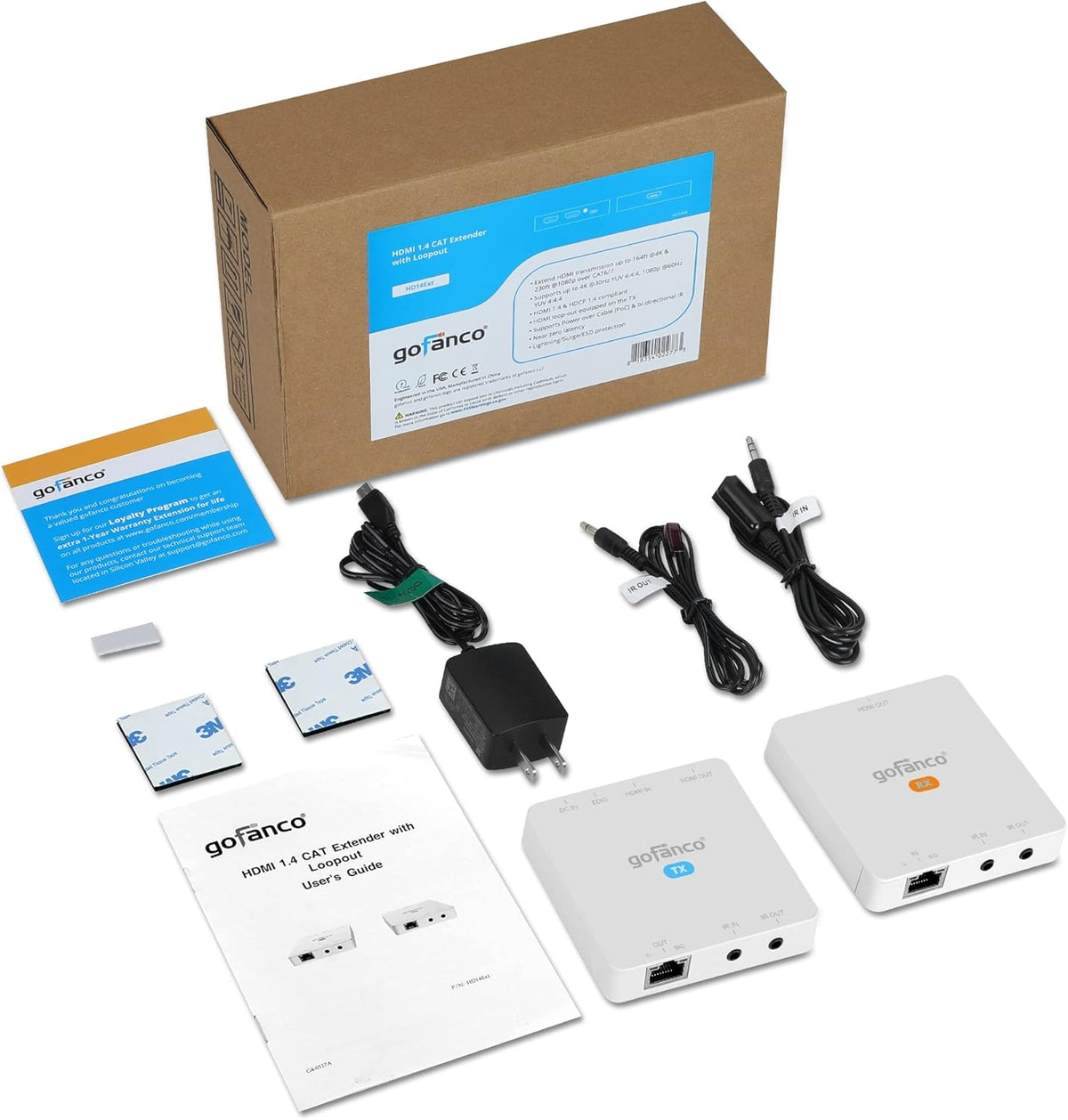 4K 30Hz HDMI CAT6 Extender A549001