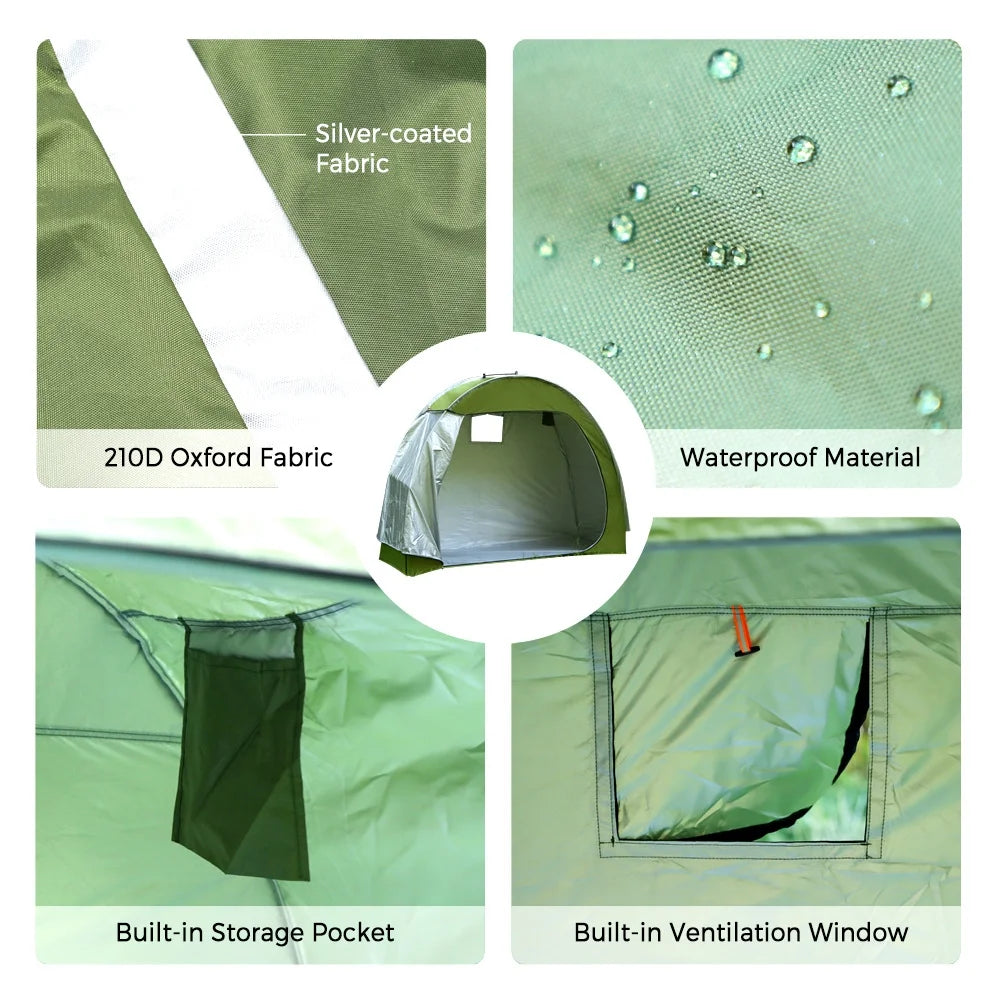 Bike Storage Tent with 210D Oxford Fabric Y540800