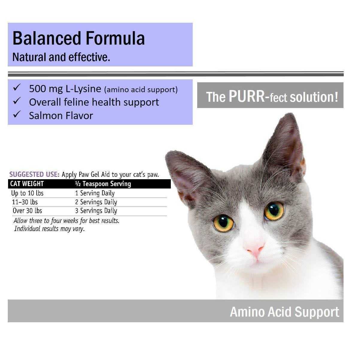 Lysine Paw Gel for Cats R839
