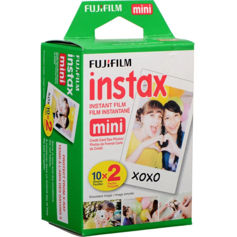 Lilac Purple Instant Film Camera with Case and Film X37830