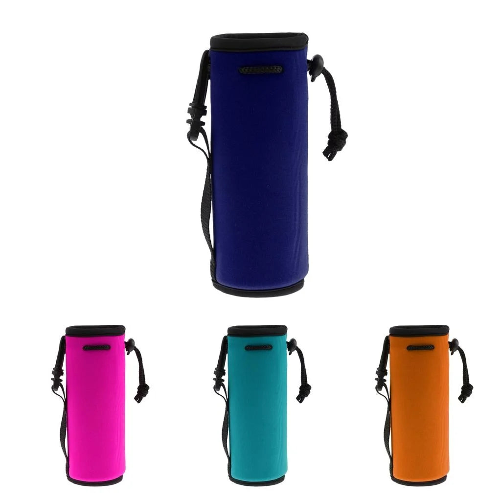 4Pcs Insulated Neoprene Water Bottle Carrier Holder Bag U90018