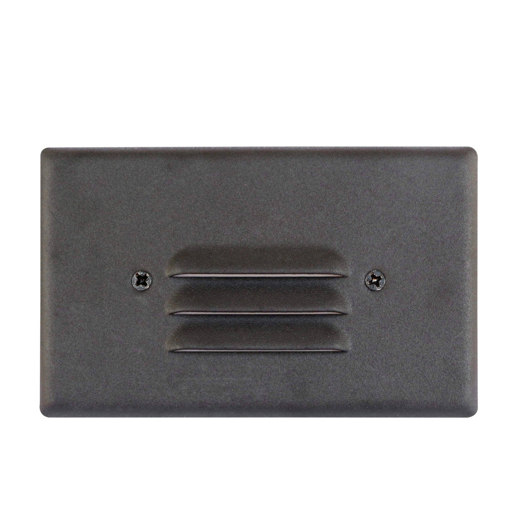 5 Pack Black Angled Louver Step Light X252840