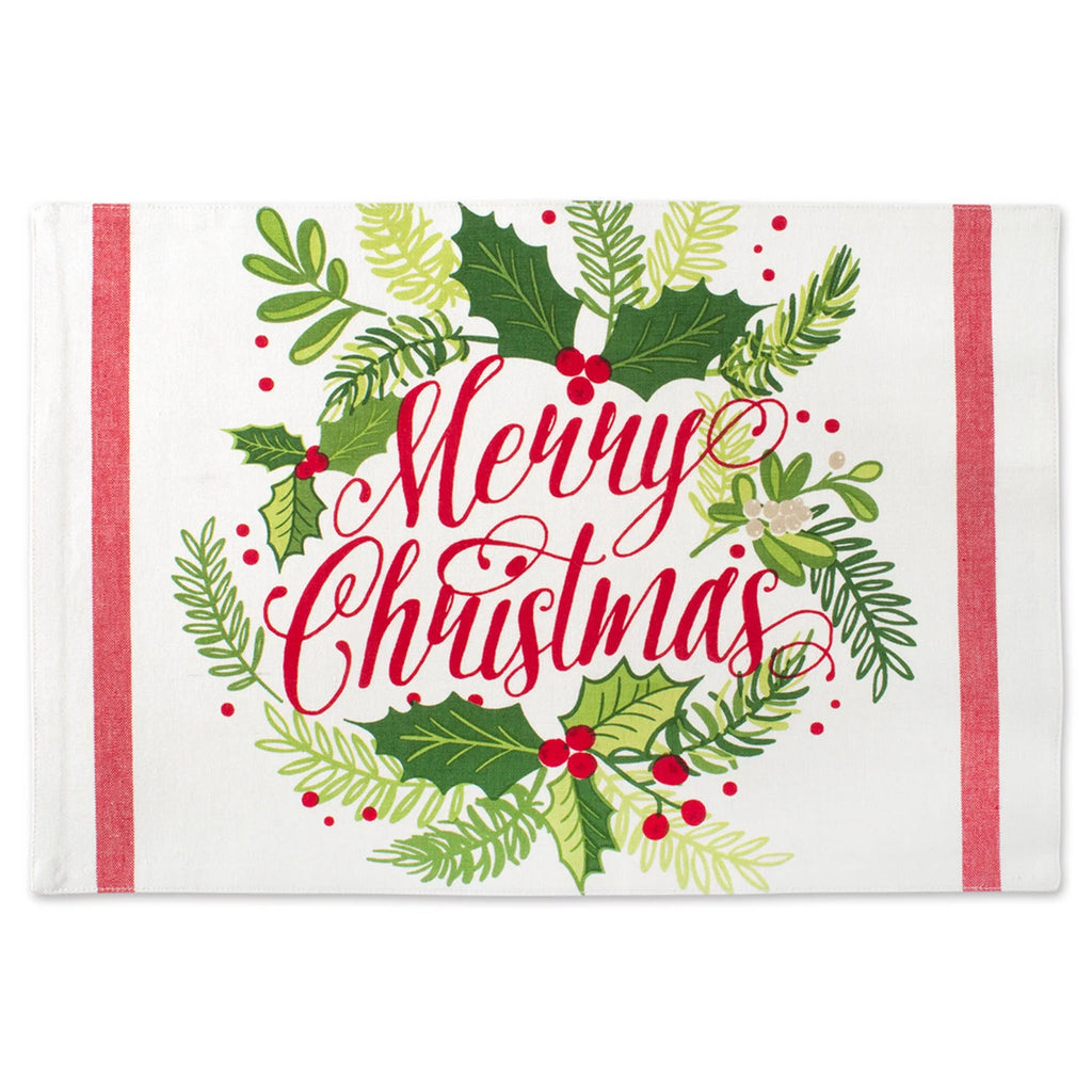 Set of 6 Printed Cotton Placemats I62402