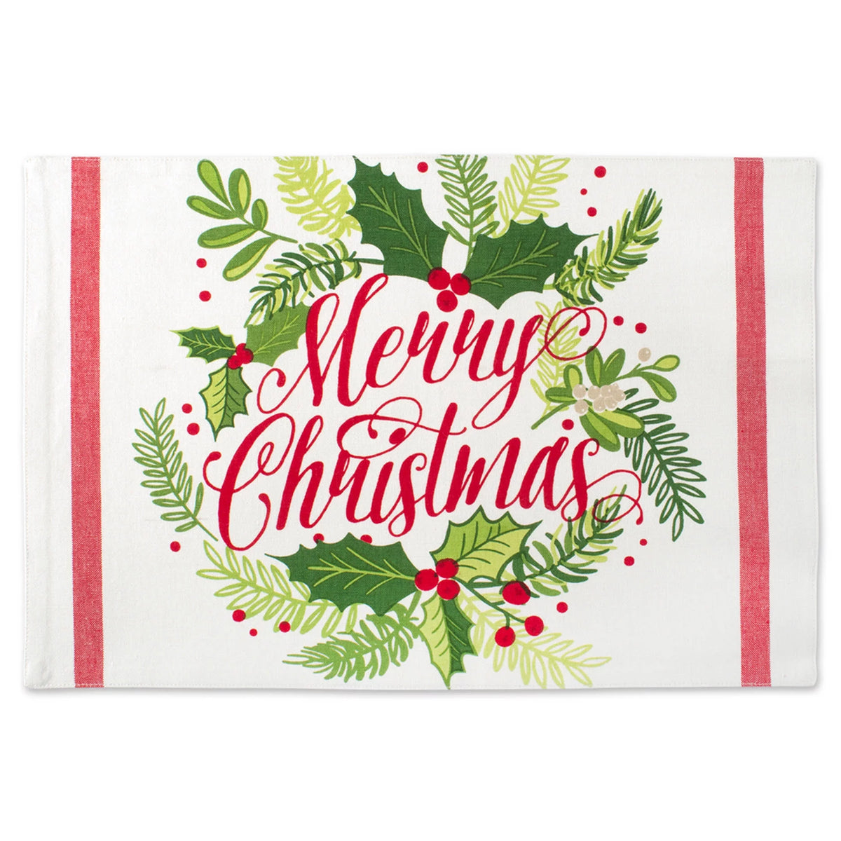 Set of 6 Printed Cotton Placemats I62402