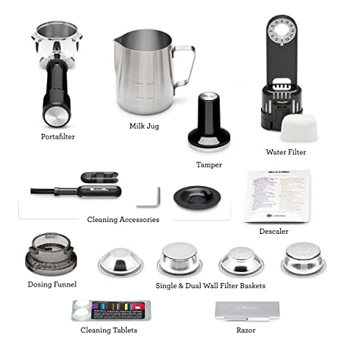 Brushed Stainless Steel Espresso Machine A734