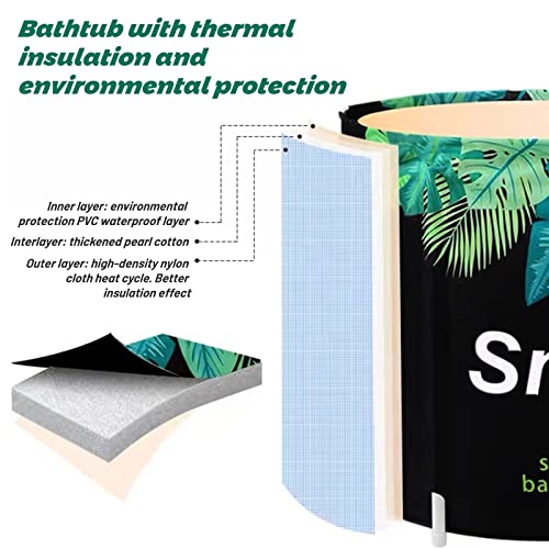 Foldable Portable Soaking Bathtub V570364