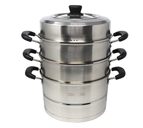3 Tier Stainless Steel Steamer Set 32 CM R97001