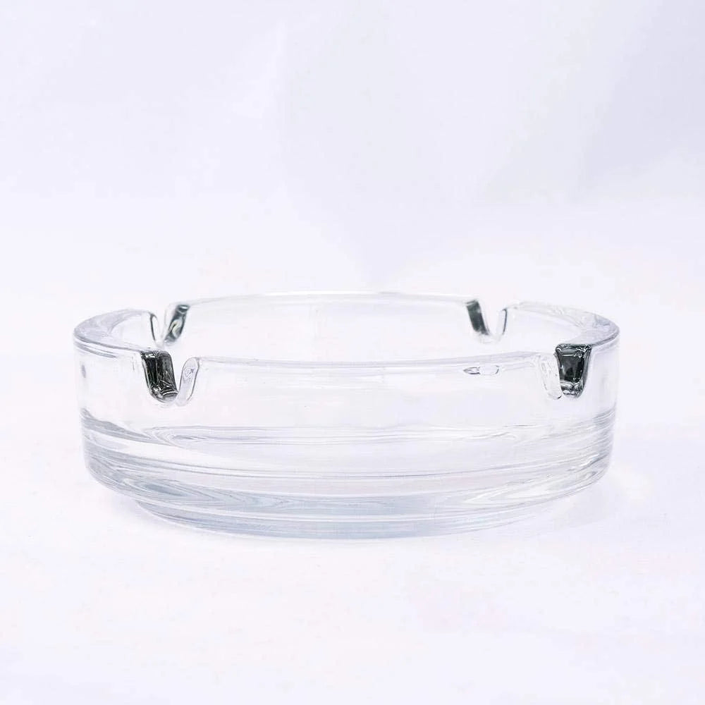 Round Glass Ashray 4.25" E3757
