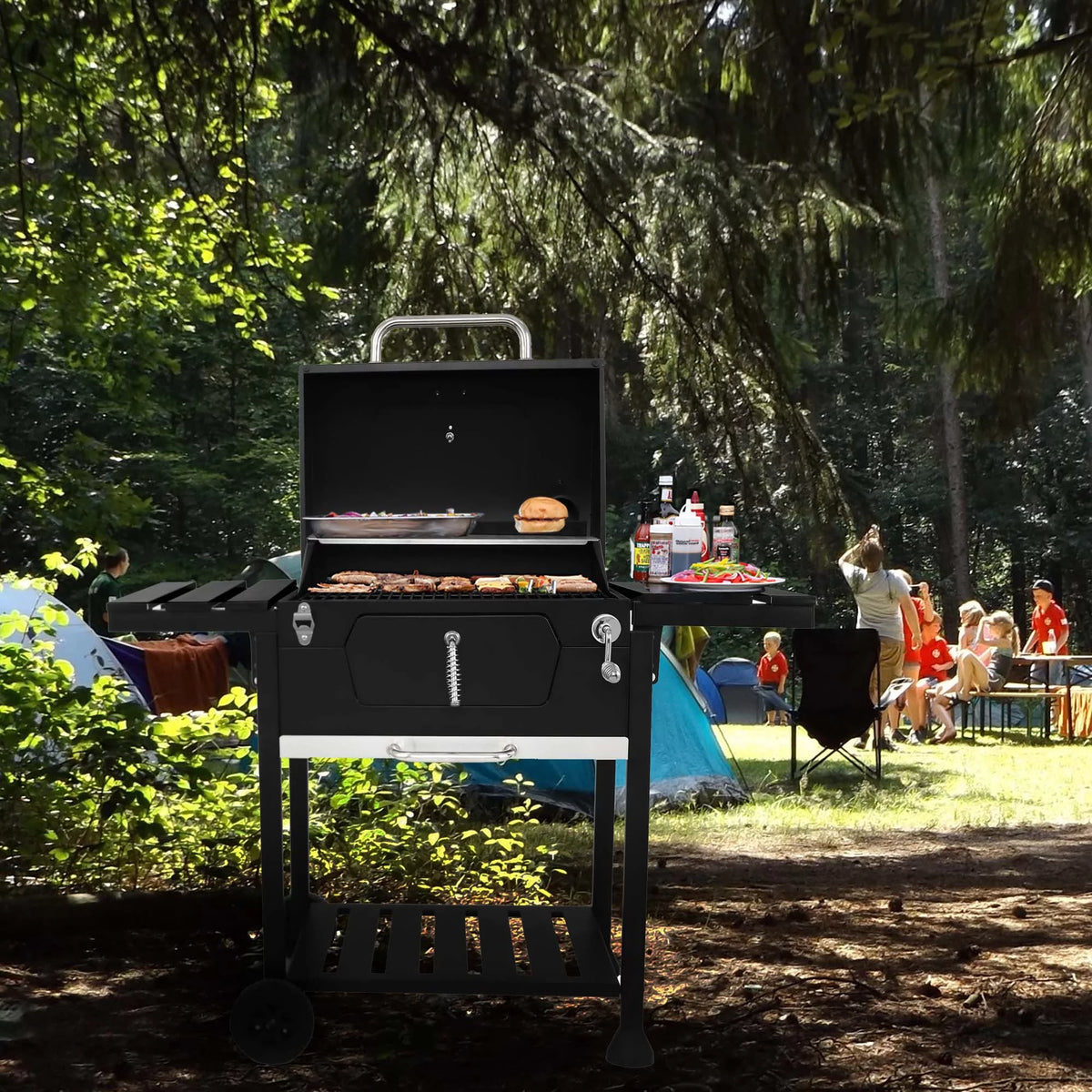 24-inch Charcoal BBQ Grill C19109