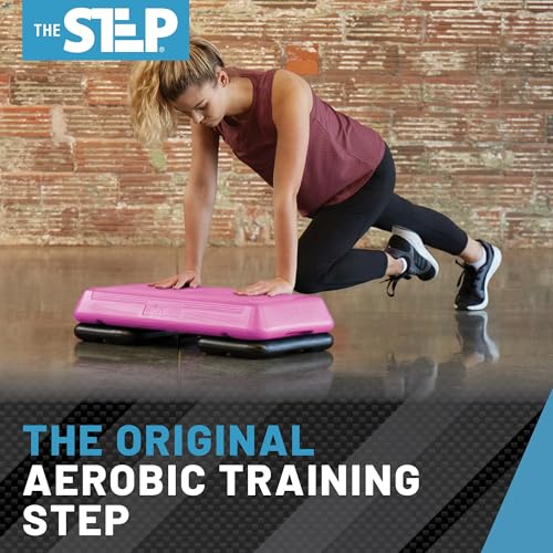 Exercise Step Platform with 2 Risers T605