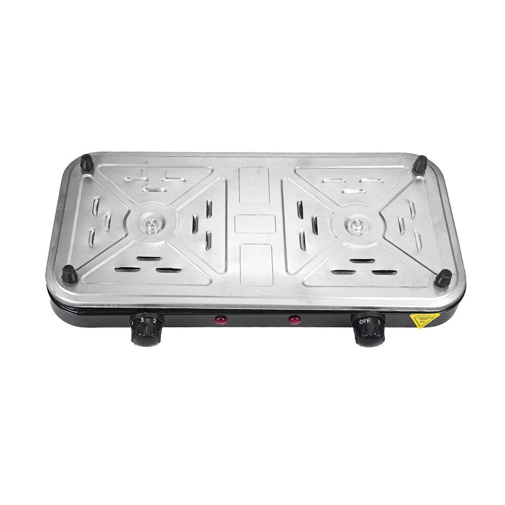Double-burner Electric Hot Plate Y6772