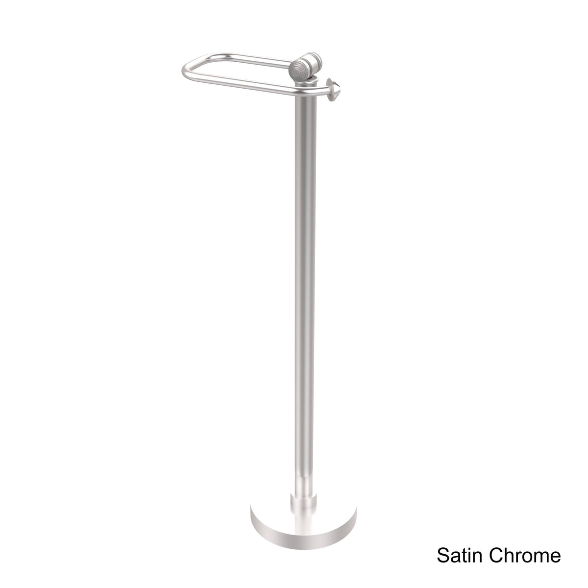 Matte Black Free Standing Toilet Tissue Holder O186
