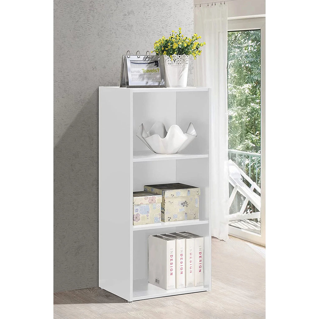 White 3-Shelf Bookcase K162488