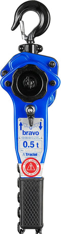 Lever Chain Hoist, 3/4 Ton Capacity, 10 ft Lift K37168