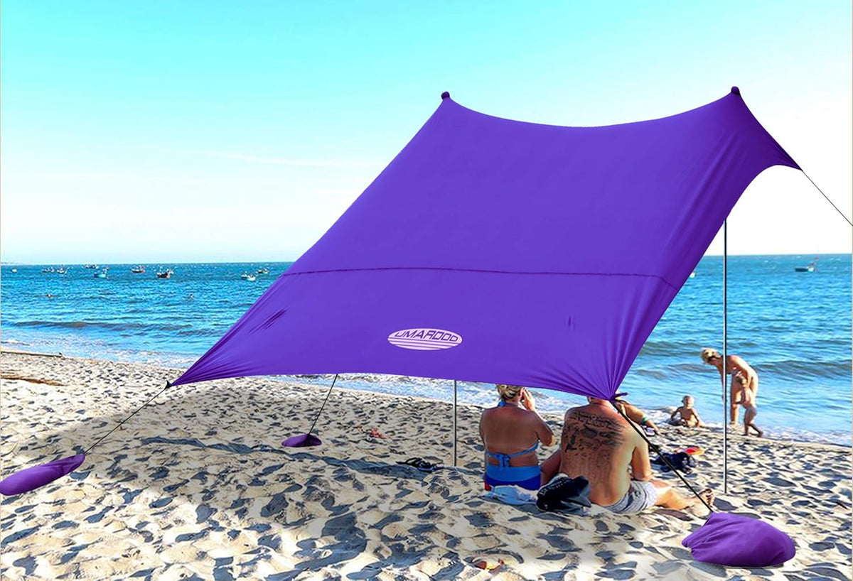 Beach Shade with 2 Aluminum Poles I164602