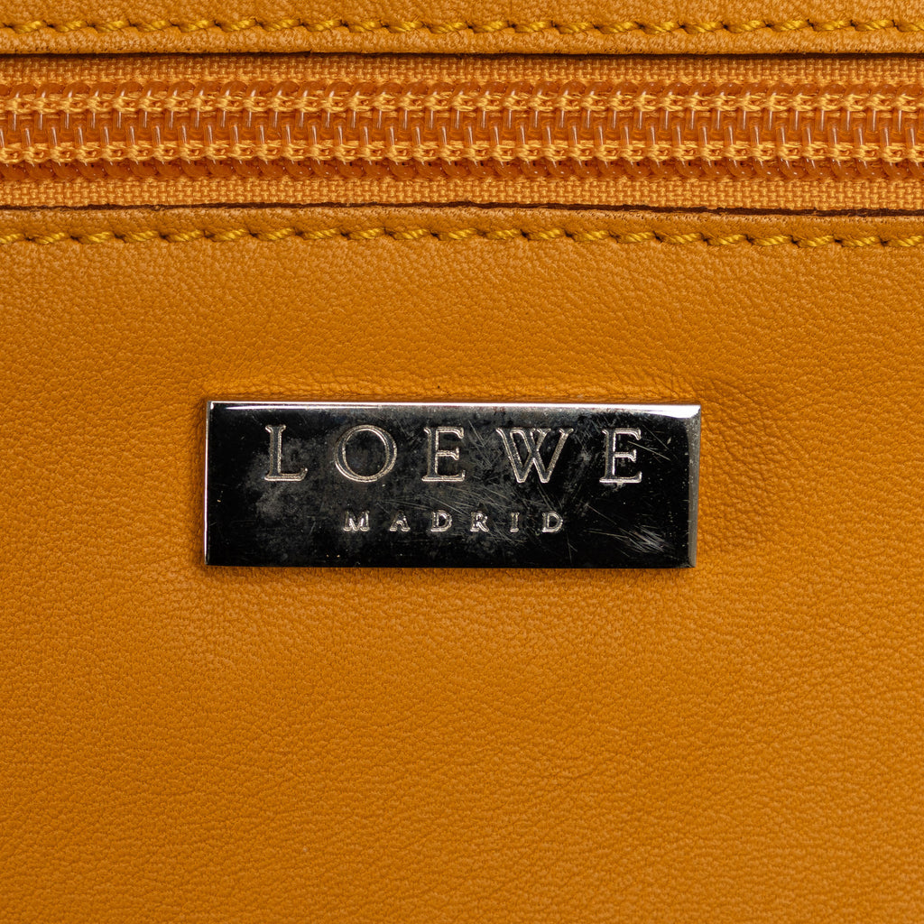 Yellow Calf Leather Top Handle Bag R381401
