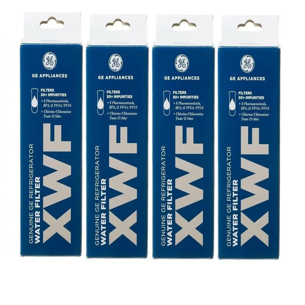 4 Pack Refrigerator Water Filter H2911