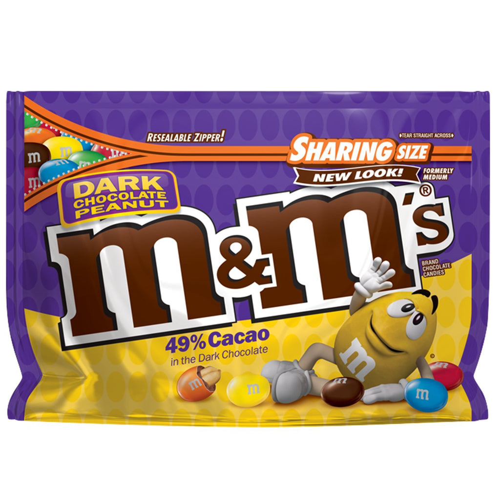 Peanut Dark Chocolate Candy Sharing Size 10.1-Ounce Bag H1508