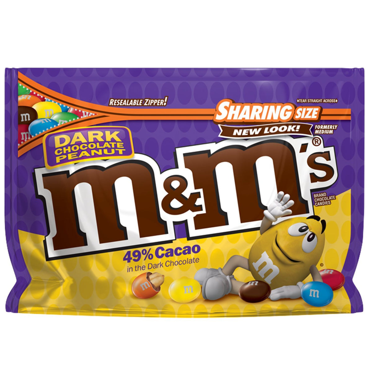 Peanut Dark Chocolate Candy Sharing Size 10.1-Ounce Bag H1508