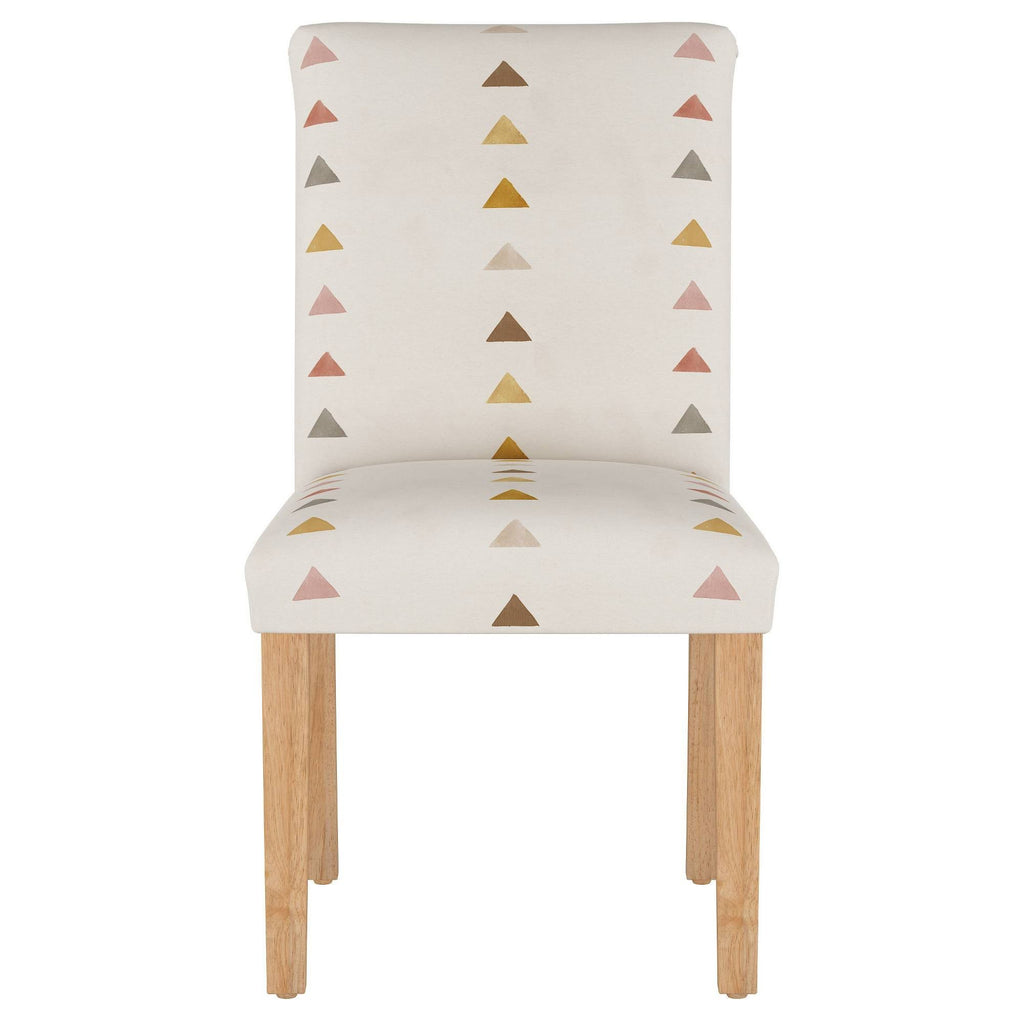 Block Print Peak Mustard Dining Chair J680