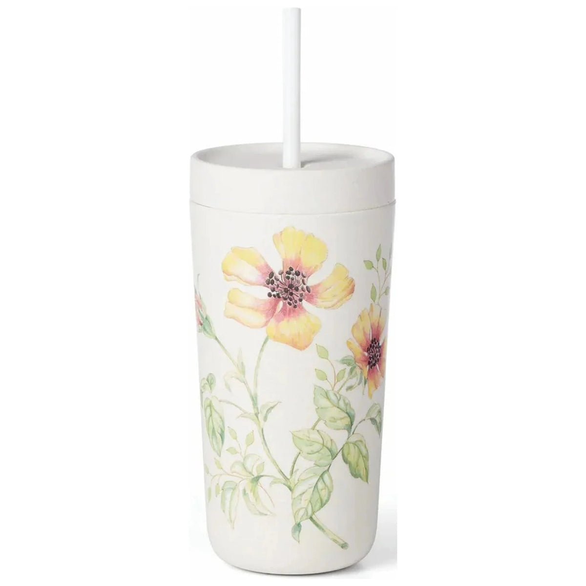 Bamboo Tumbler With Straw A886