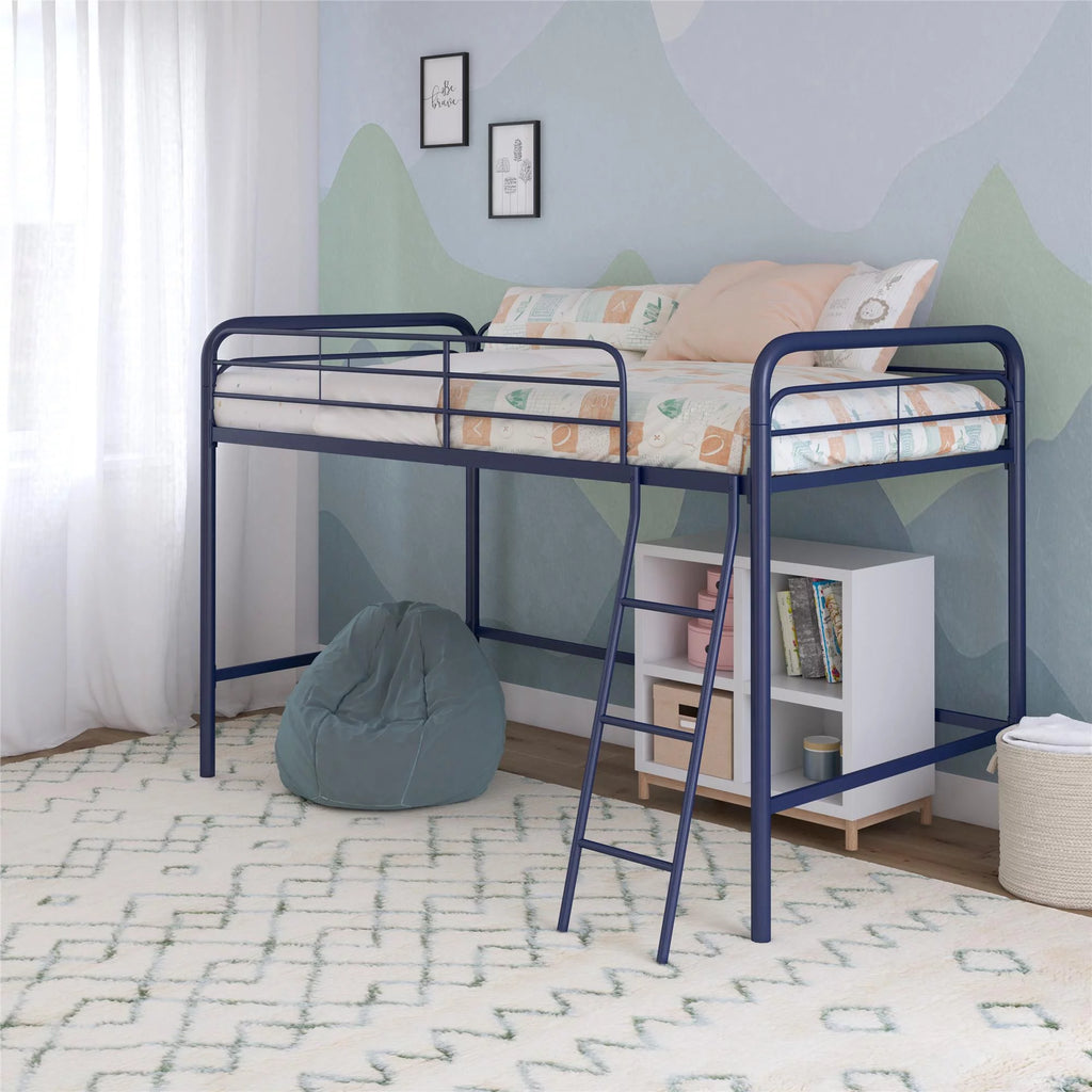 Twin Metal Loft Bed X827584