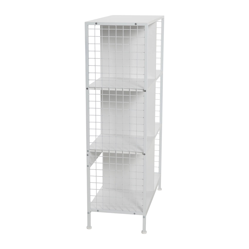 6 Cube White Storage Wall Unit B601312