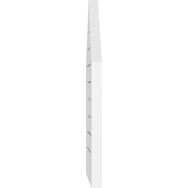 Peaked Top Surface Mount PVC Gable Vent E925133