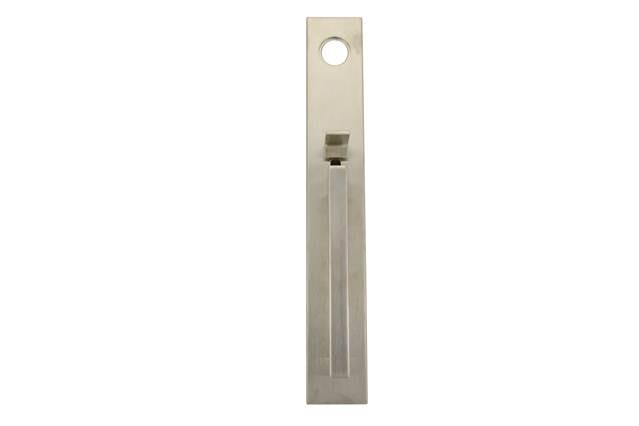 Satin Brass/Brown Full Dummy Handleset Lever T5890