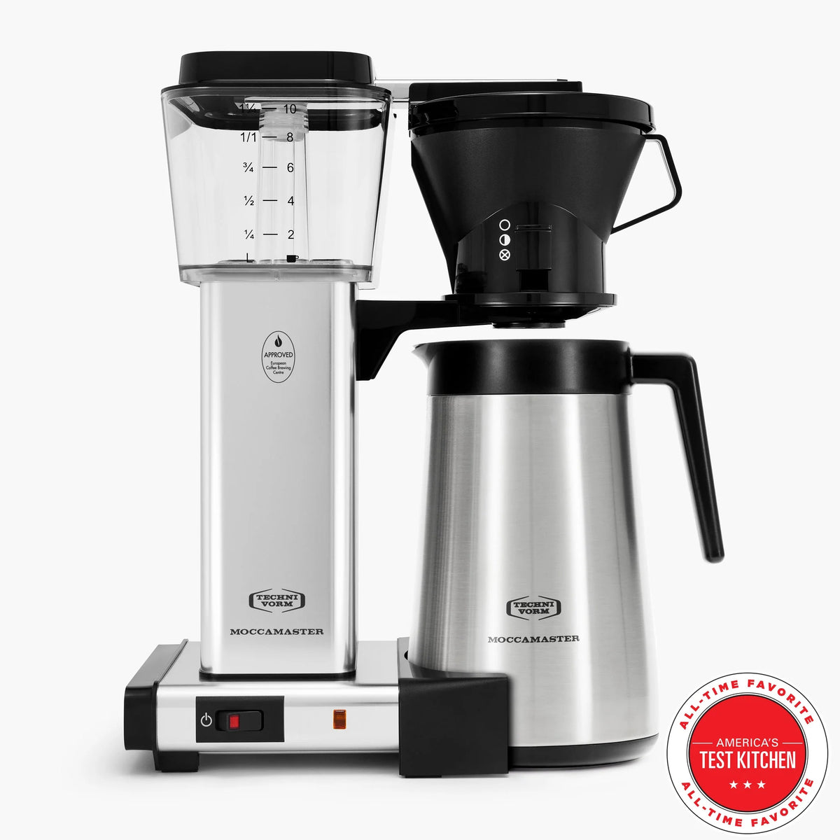 Coffee Maker in Polished Silver Q102231