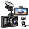 Dual Dash Cam Front and Rear with 64GB Card P868