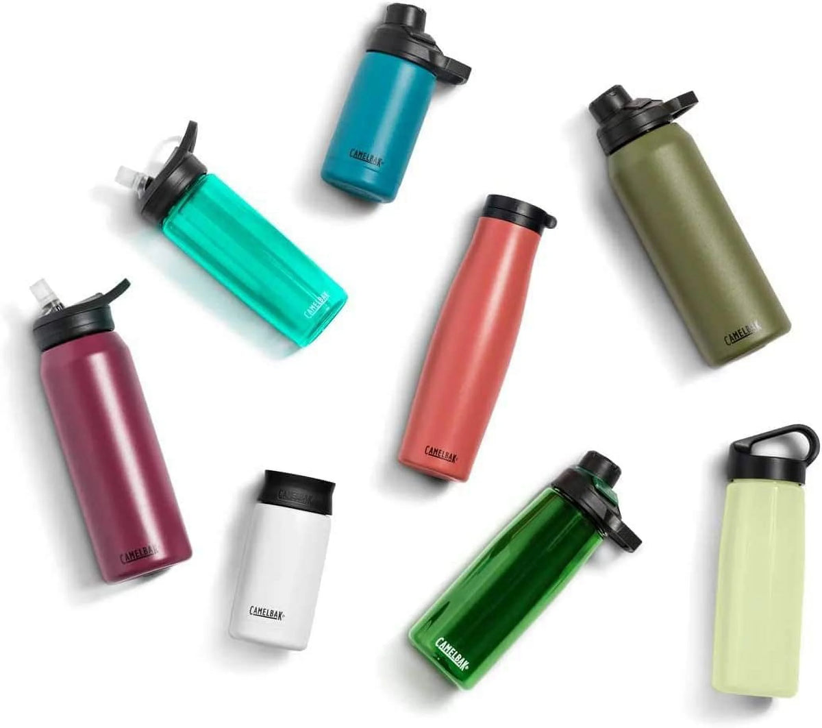 25 oz Charcoal BPA Free Water Bottle with Magnetic Cap P8092