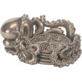 Coaster Holder with 4 Coasters Octopus Nautical Bar Decor Q49378