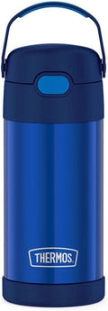 Stainless Steel Bottle, Blue, 12 oz Q182137