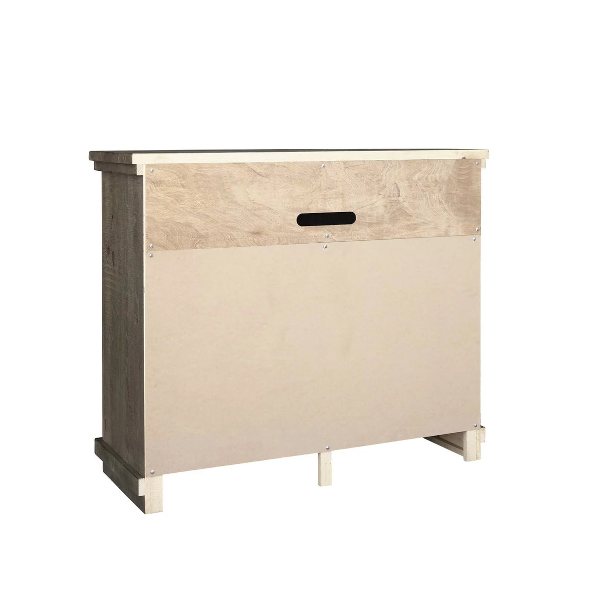 6 Drawer Media Chest in Distressed Pine W96931