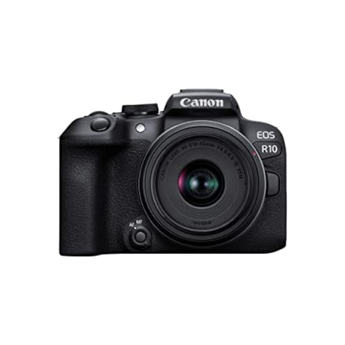 Mirrorless Camera with Lens, Tripod and Microphone, 24.2 Megapixel, 4K Video, Black R981