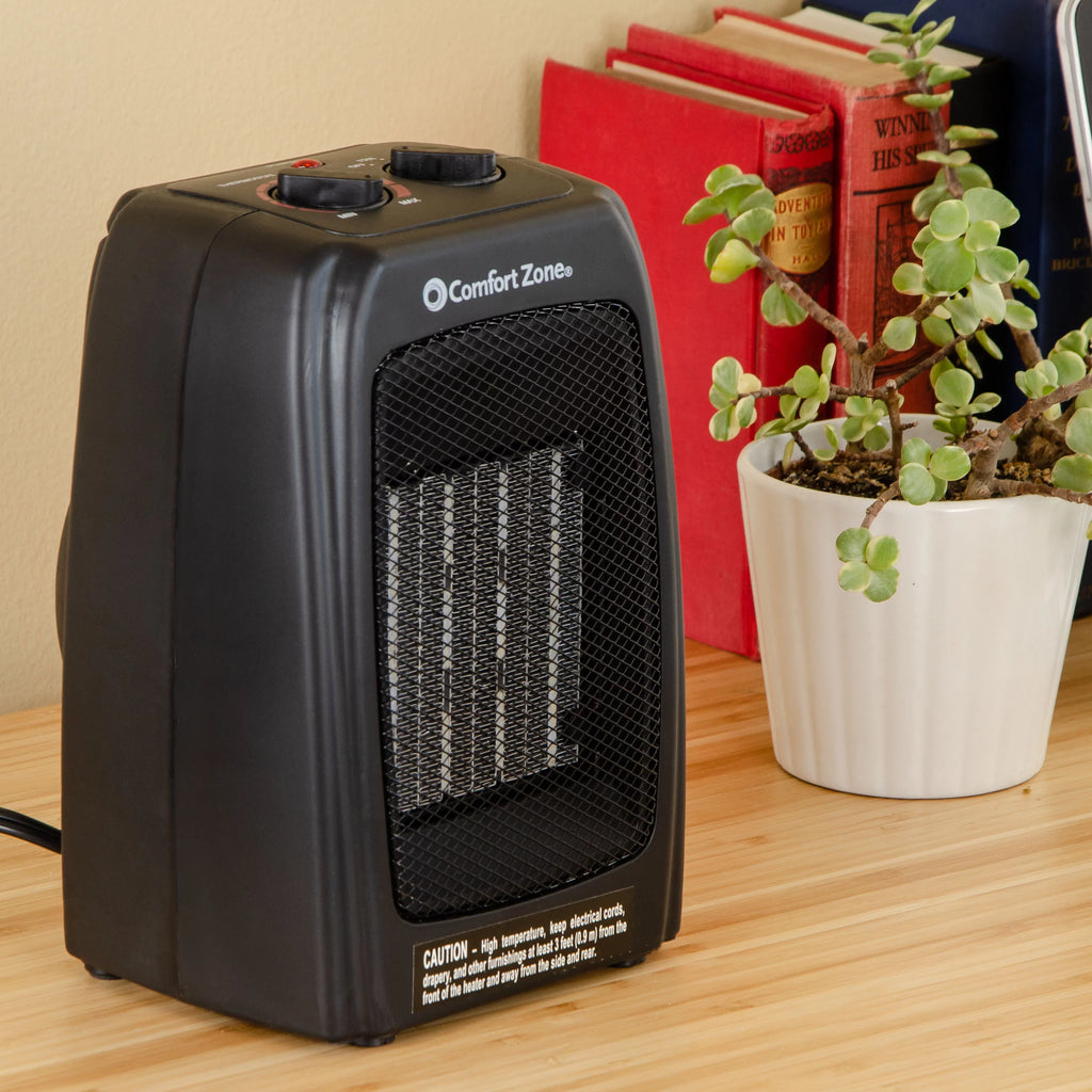 Black Ceramic Electric Portable Heater I877238