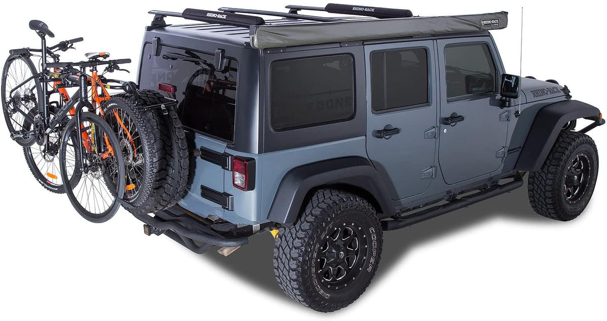 Black Spare Rear Wheel Bike Carrier C730