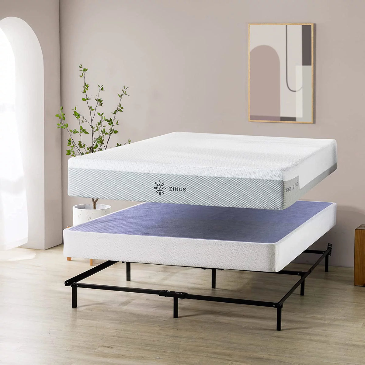 7 Inch Metal Queen Box Spring Mattress Foundation L769820