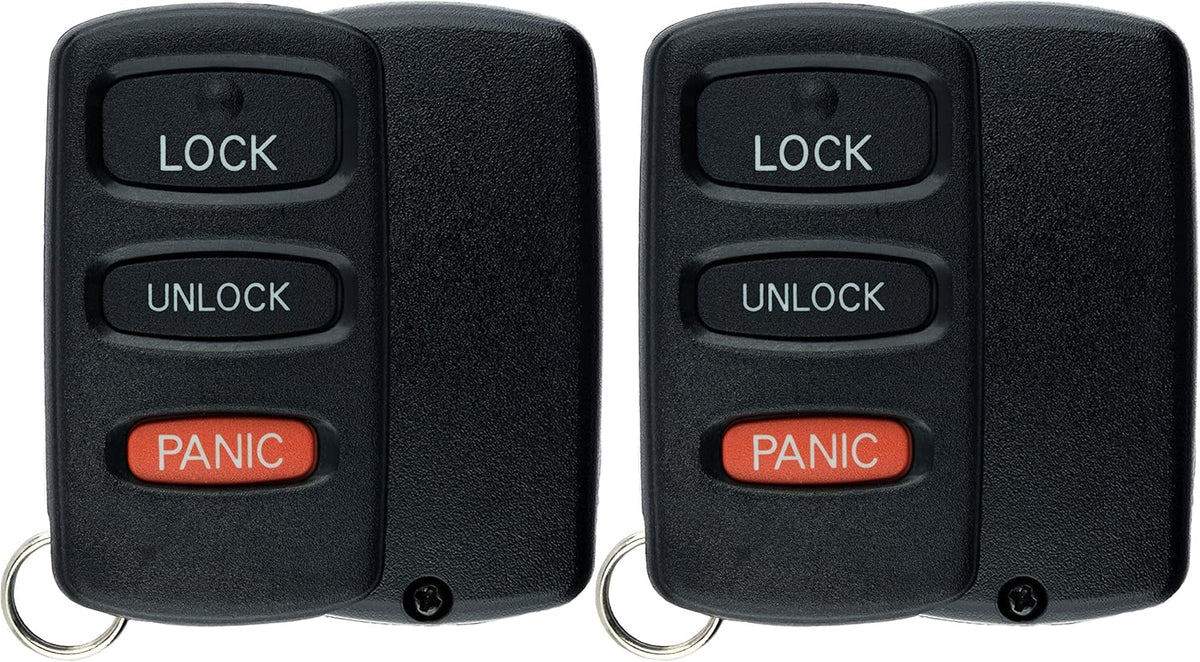 Keyless Entry Remote Car Key Fob for Mitsubishi Galant Eclipse (Pack of 2) G186931