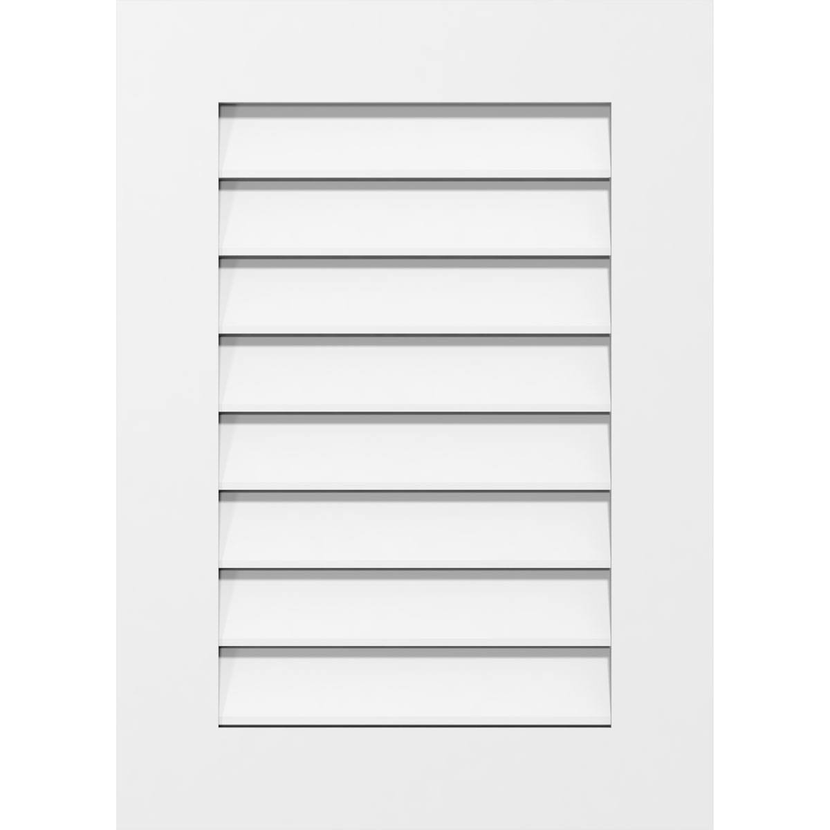 PVC Gable Vent 16x22 W x 34x22 L G2888