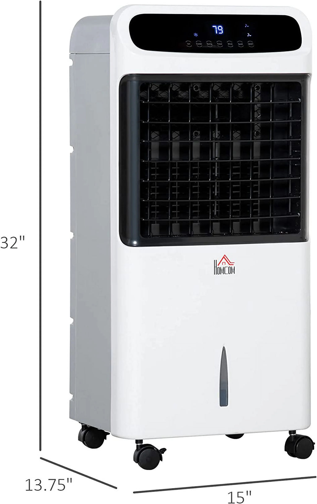 3-In-1 Evaporative Air Cooler Humidifier with Timer P9638