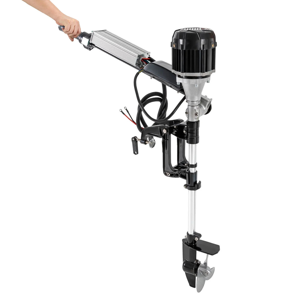 1000W 48V Electric Outboard Motor Brushless Trolling Motor with Adjustable Bracket D227