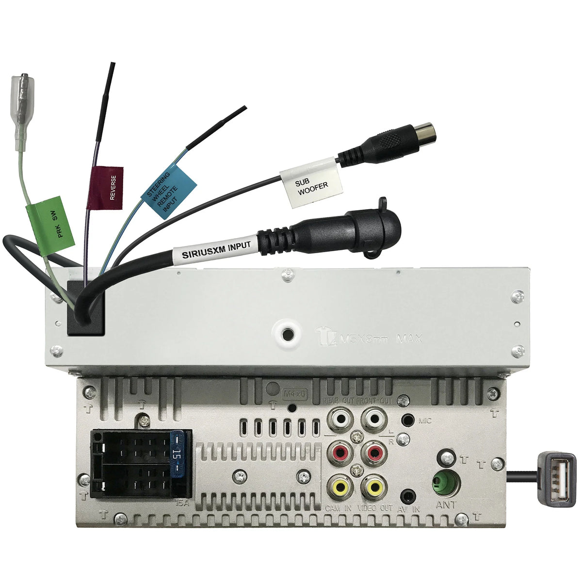 MultiMedia Receiver with Rearview Camera A9601