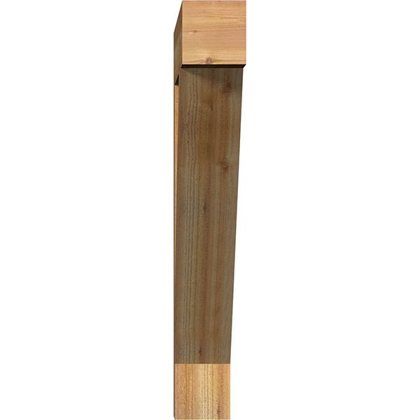 Western Red Cedar Traditional Block Bracket E524521