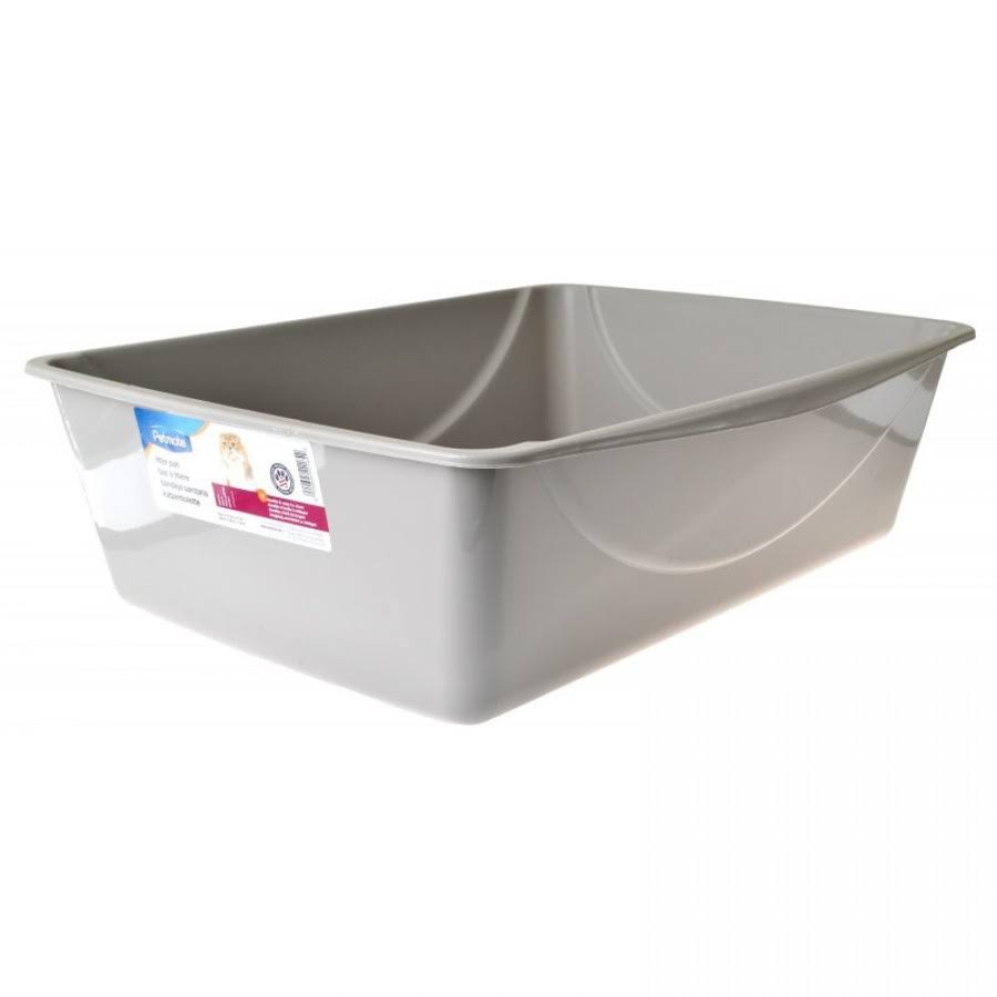Gray Cat Litter Pan S314