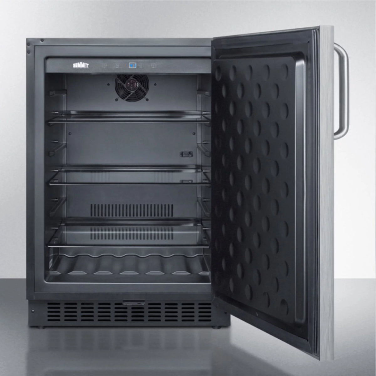 Outdoor Built-In Refrigerator with Lock and Stainless Steel Exterior P1689